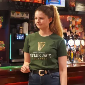TJ's green Tshirt